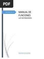 Manual de Funciones