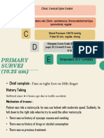 Open Fracture Digiti V at Right Pedis