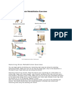 Hamstring Strain Rehabilitation Exercises