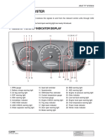 Instrument Cluster: 1. Descriptions of Indicator Display