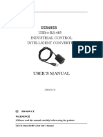 Usb485b User's Manual