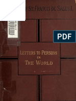 Letters To Persons by Saint Francis de Sales