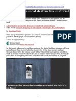 Concrete The Most Destructive Material On Earth