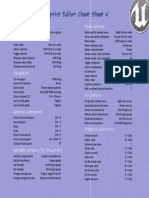 Blueprint Editor Cheat Sheet v1: Graph Actions Selection Node Actions