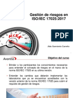 Riesgos 17025 As (Presentacion) PDF