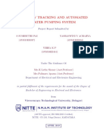 Solar PV Tracking and Automated Water Pumping System: S Sushruthi Pai Yashaswini Y Acharya (4NM15EE037) (4NM15EE054)