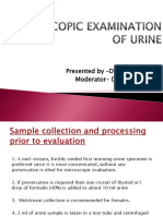 Microscopic Examination of Urine