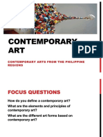 Elements and Principles of Contemporary Arts