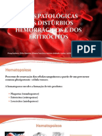 Bases Patológicas Dos Distúrbios Hemorrágicos