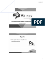 Principais Técnicas Cognitivas e Comportamentais - Michelle Deluchi - Impressão