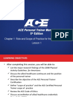 ACE Personal Trainer Manual: 5 Edition