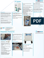 Neonatal Delivery Unit With Air-O2 Mixer Bubble CPAP Generator Air Oxygen Blender