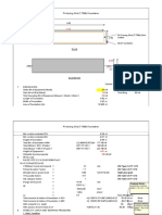 Dosing Skid Foundation