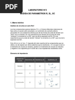 Parametros R, XL y XC