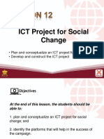 L12 ICT Project For Social Change