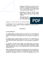 Sentencia C. 355 de 2006 Aborto Permitido