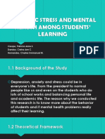 Academic Stress and Mental Health Among Students' Learning