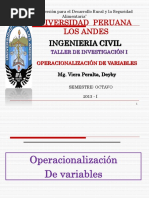 OPERACIONALIZACIÓN