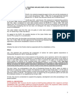 Philippine Airlines, Inc. vs. Philippine Airlines Employees Association (Palea) G.R. No. 142399 June 19, 2007 Facts