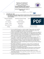 Unit Test in Practical Research 11