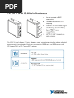 Datasheet: - NI 9230 - NI 9230 Getting Started Guide Kit Contents