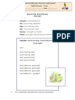 Fichas de Trabalho de Inglês para o 1º Ciclo 4