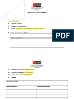 Formato Planificación Terapéutica