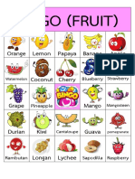 BINGO Fruit