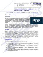 Procedimientos de Trabajo en Instalaciones Sanitarias - MAESTRA