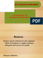 Business Environment