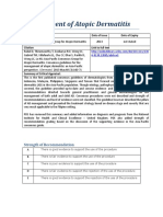 Atopic Dermatitis 