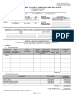 Sworn Statement of Assets, Liabilities and Net Worth