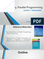 Part 1 - Lecture 1 - Introduction Parallel Computing