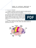 Lesson 1. Concepts of Language. Directions in Linguistics. Epistemology of Language Teaching. 1.1. C