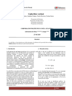 Informe Proyecto Caida Libre