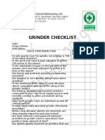 Grinder Checklist2