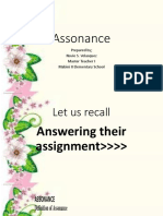 Assonance (F1 3)