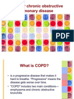 COPD, or Chronic Obstructive Pulmonary Disease