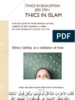 Ethics in Education (EDI 2701)