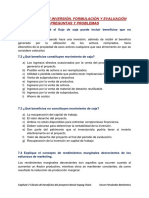 Proyectos de Inversión. Formulación y Evaluación Preguntas y Problemas