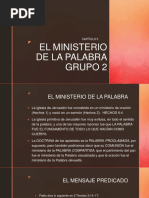 El Ministerio de La Palabra Tipos de Mensajes