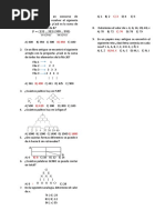 Ejercicios de Razonamiento Matematico