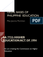 LEGAL BASES OF PHILIPPINE EDUCATION - Powerpoint2