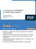 Interference Detection UMTS