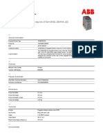 CR-M125DC3L Pluggable Interface Relay 3c/o, A1-A2 125VDC, 250V/10A, LED