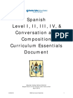 1 - Spanish - Level I-V