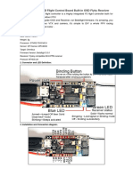 (FLYSKY) AIOF3 - BRUSHED Flight Control Board Built-In OSD Flysky Receiver