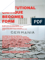 When Institution Becomes Form