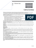 Comparison of Costs - Chlorine Gas Versus Hypochlorites: Application 1