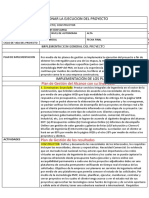 Dirigir y Gestionar La Ejecucion Del Proyecto 02-02-19 Pendiente